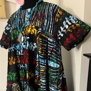 Ankara dress with pockets